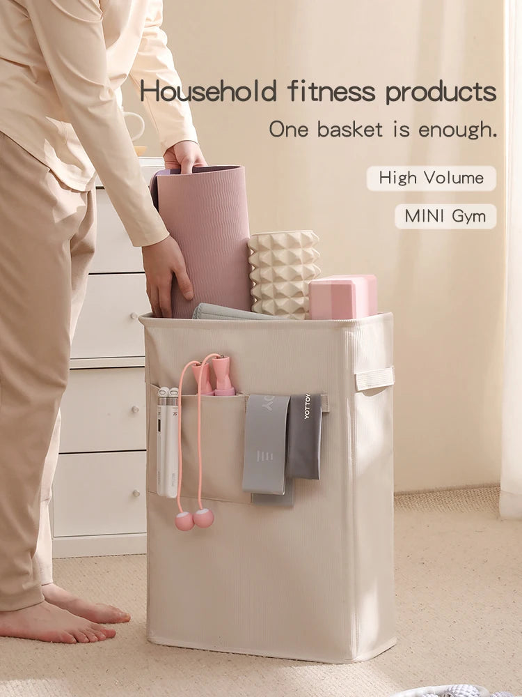 Yoga Mat Storage Racks, Home Gym Storage Rack for Foam Roller, Yoga Strap and Resistance Bands, Workout Equipment Corne