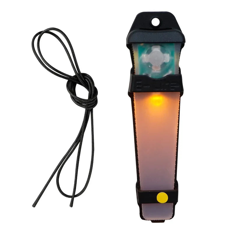 BOOIU Tactical Safety Helmet Light - Waterproof IR Strobe Signal Lamp for Outdoor Survival, Hiking & Cycling