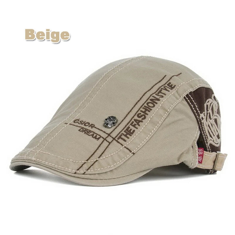 Sun Shade Newsboy Beret Cap - Leisure Style