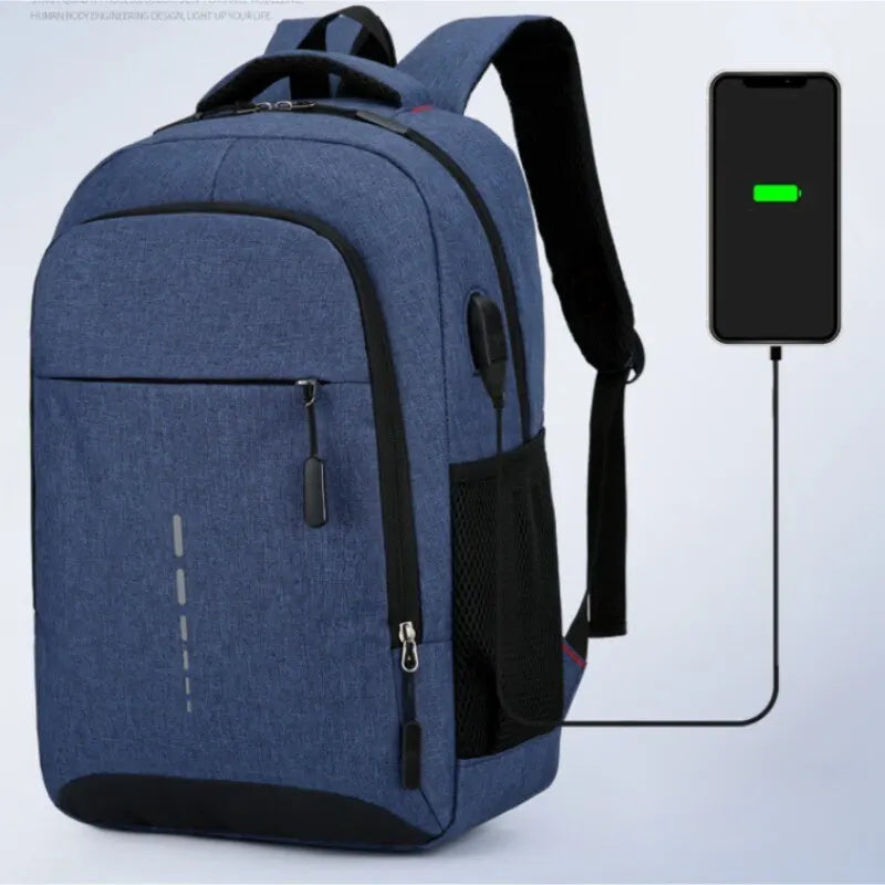 Large Capacity Backpack - Simple Fashion Travel Computer Bag for Men Women Students