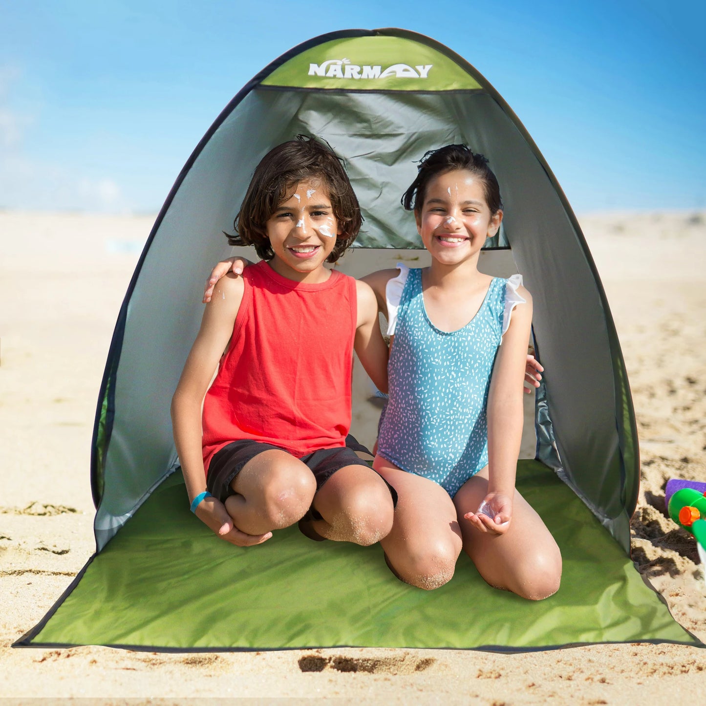 Instant Beach Shelter - UV Protection & Waterproof Camping Sun Tent