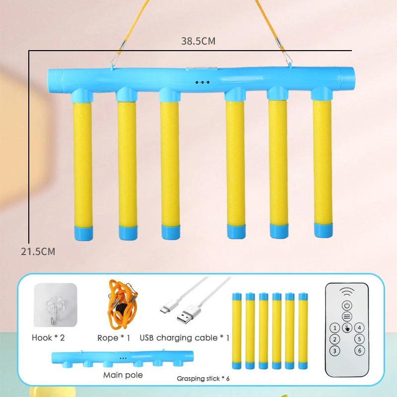 Pro Reaction Training Sticks - Athletic Performance Game for Kids & Adults - Hand-Eye Coordination Sports Trainer - Educational Parent-Child Interactive Challenge