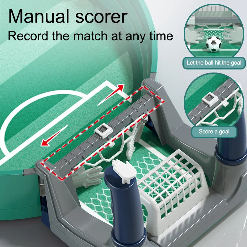 Soccer Table for Family Party - Football Board Game - Desktop Interactive Soccer Toys for Kids Boys Sport Outdoor Portable Game Gift