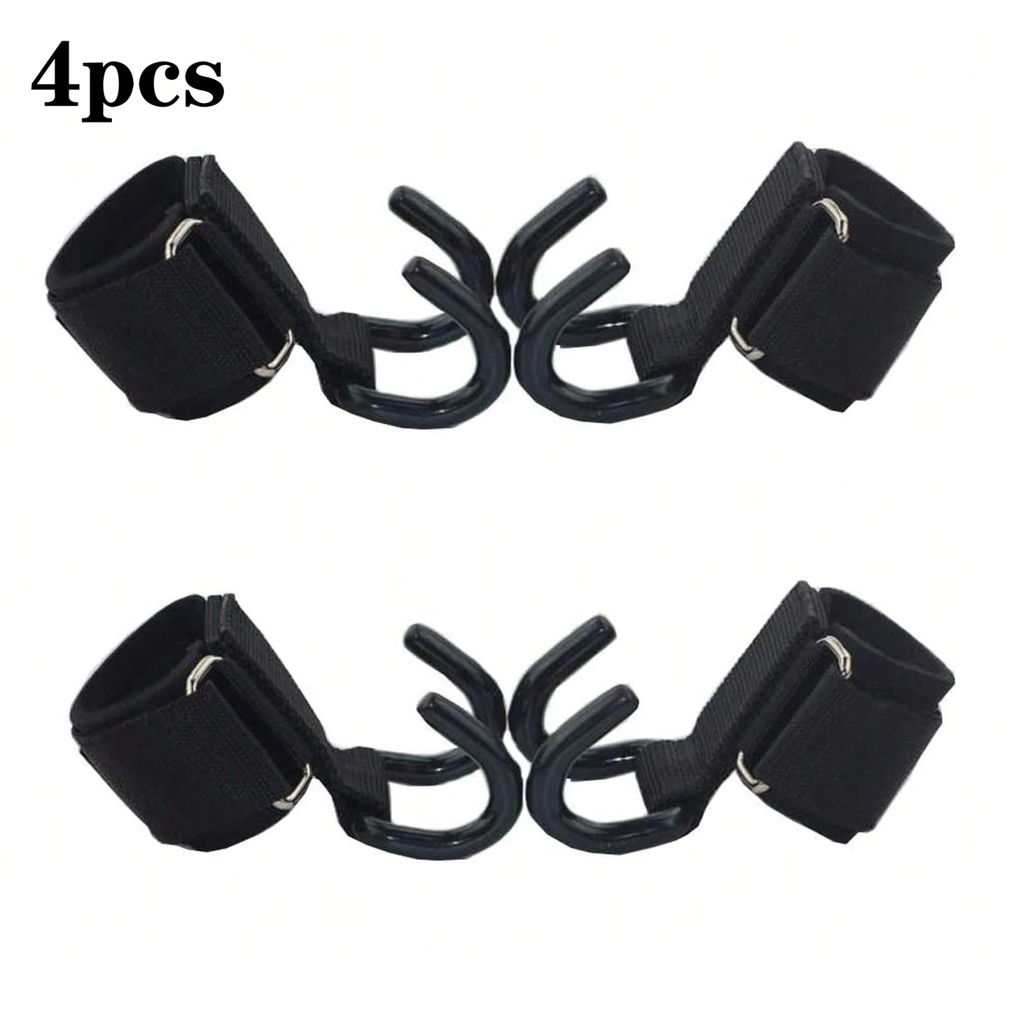 2-Pack Stainless Steel Heavy-Duty Wrist Hooks