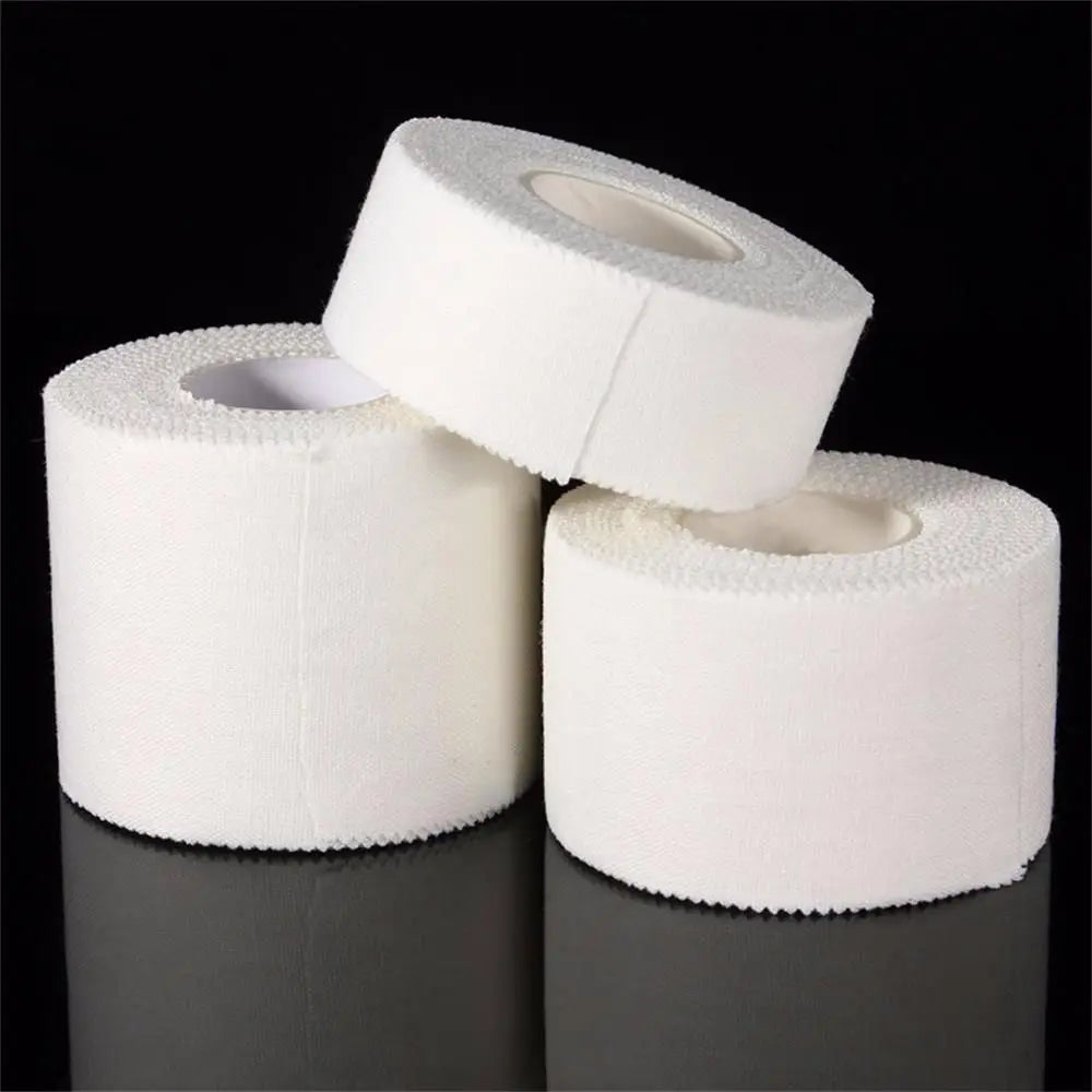 Premium Medical Waterproof Cotton Adhesive Tape - 12.5/25/50mm Roll - Sports Physiotherapy Elastic Bandage for Muscle Strain & Injury Support