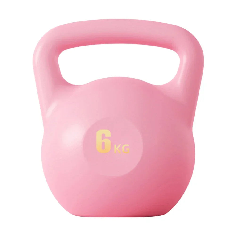 Water-Filled Soft Kettlebell 4/6KG - Anti-Slip Grip Hand Weight for Home Workouts & Muscle Training