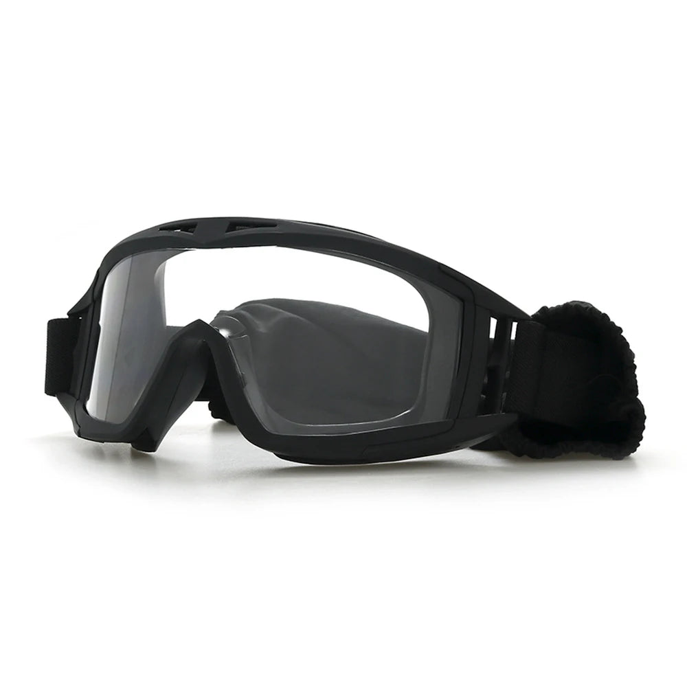 Tactical Anti-Impact Safety Goggles - Explosion Proof Protection for Airsoft, Paintball, Hunting & Mountaineering