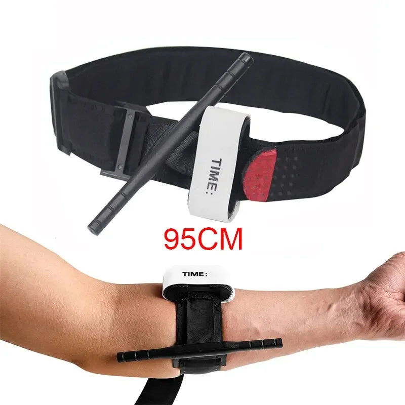 Tactical Combat Tourniquet - Military Grade Emergency Medical Equipment with Pen for First Aid & Outdoor Exploration