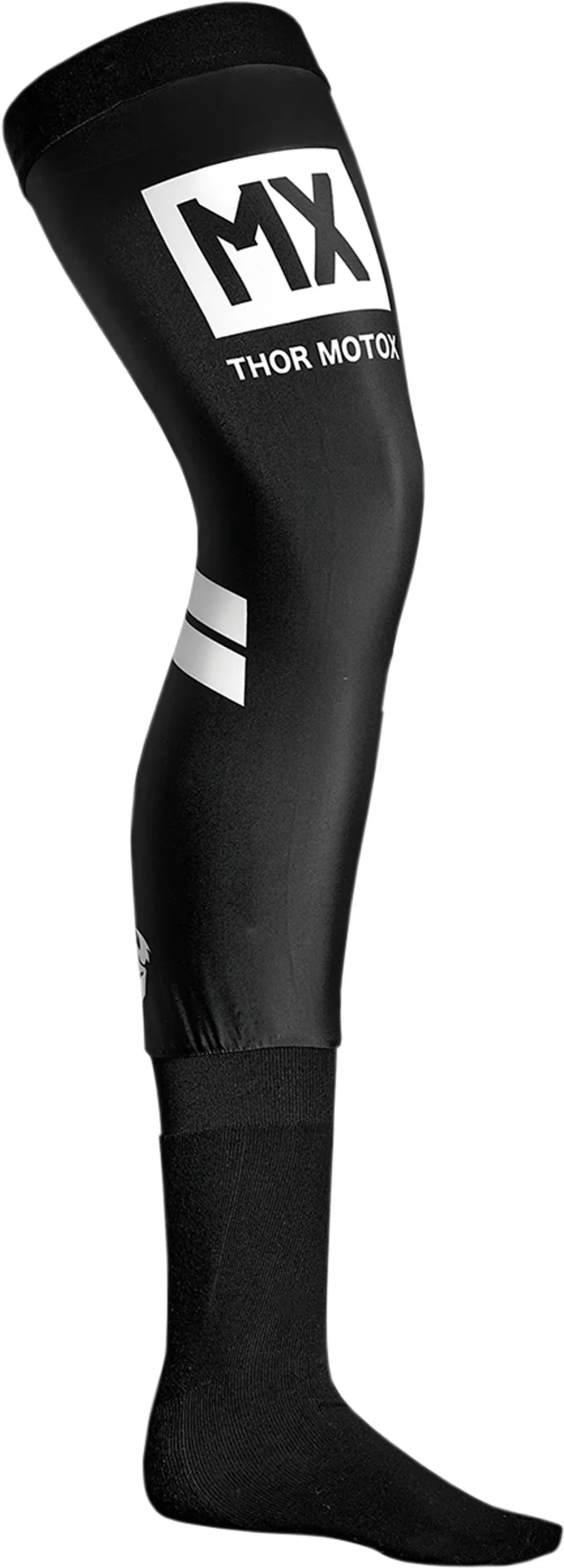 Podium 24 Motorcycle Compression Knee Brace Socks - Motocross Enduro MTB ATV MX Knee Protection Sport Socks