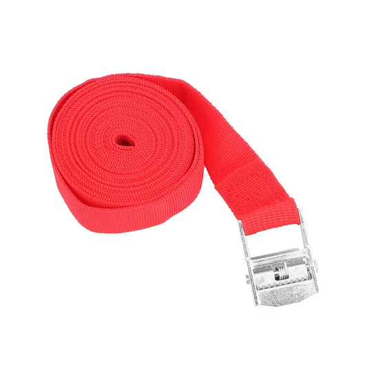 Heavy-Duty 5M Adjustable Luggage Straps with Pressure Buckle - Multi-Purpose Binding Belt and Safety Rope Tensioner