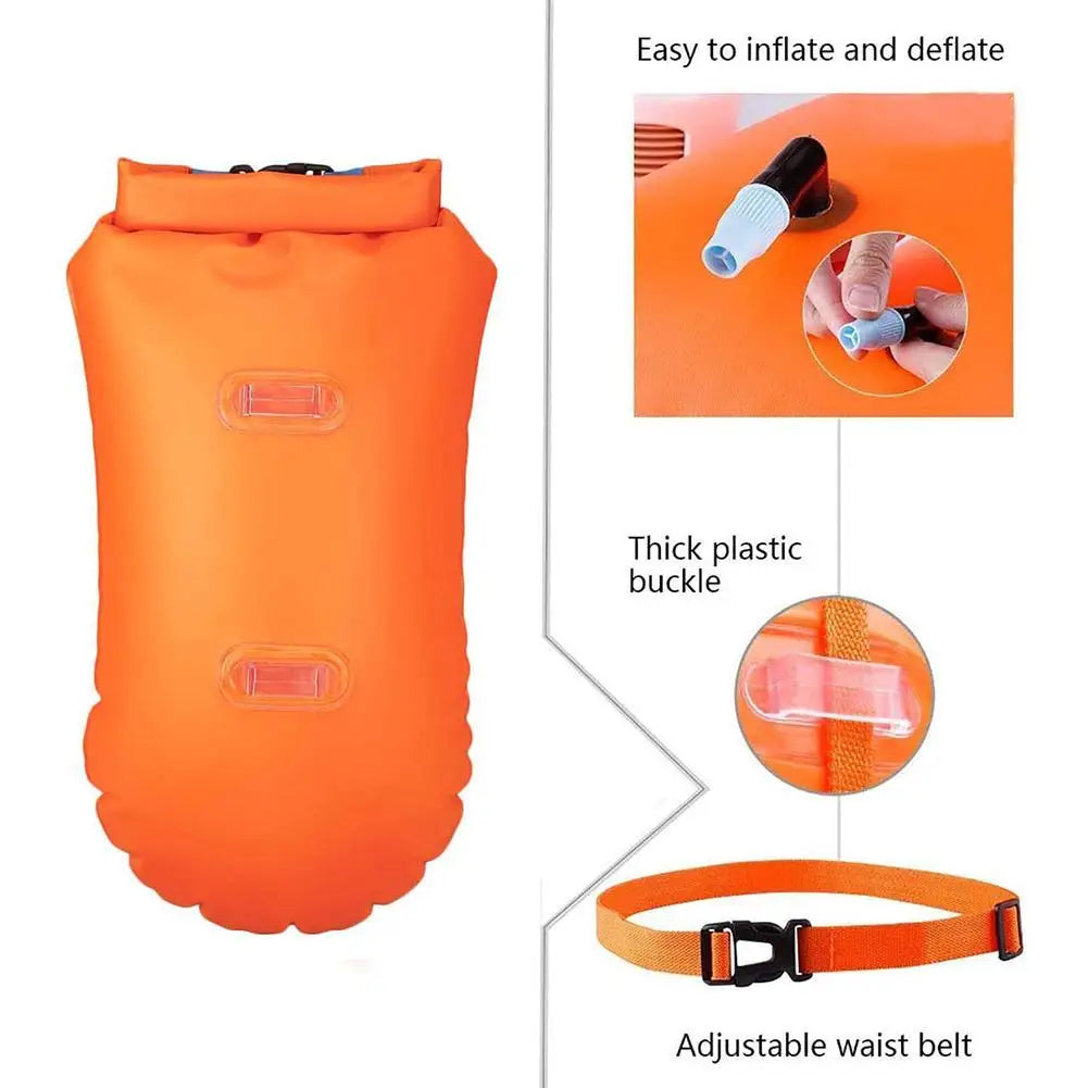Inflatable Swimming Buoy - Enhanced Design