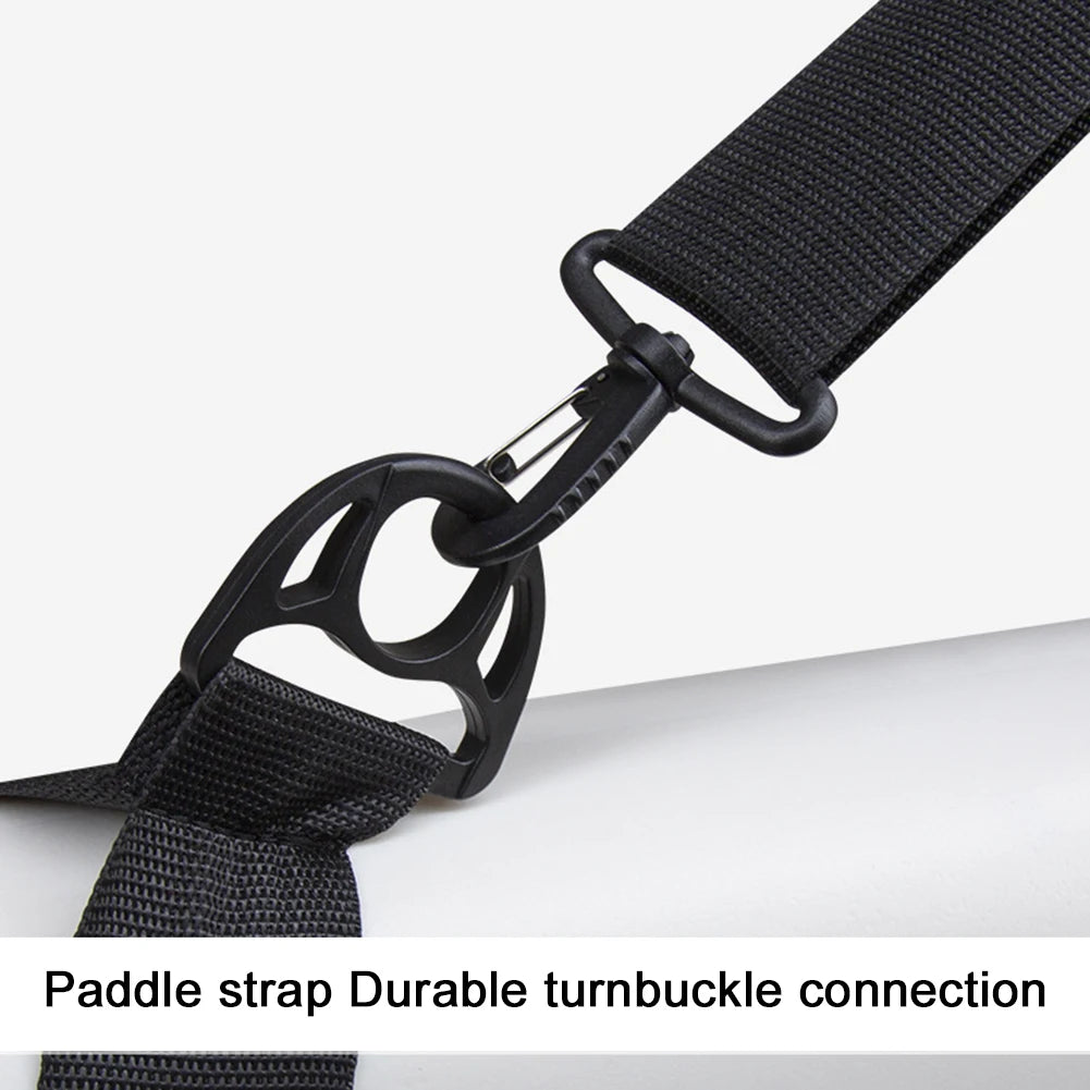 Adjustable Surfboard Shoulder Carry Strap - Stand Up Paddle Board Carrier Sling with Deck Bag