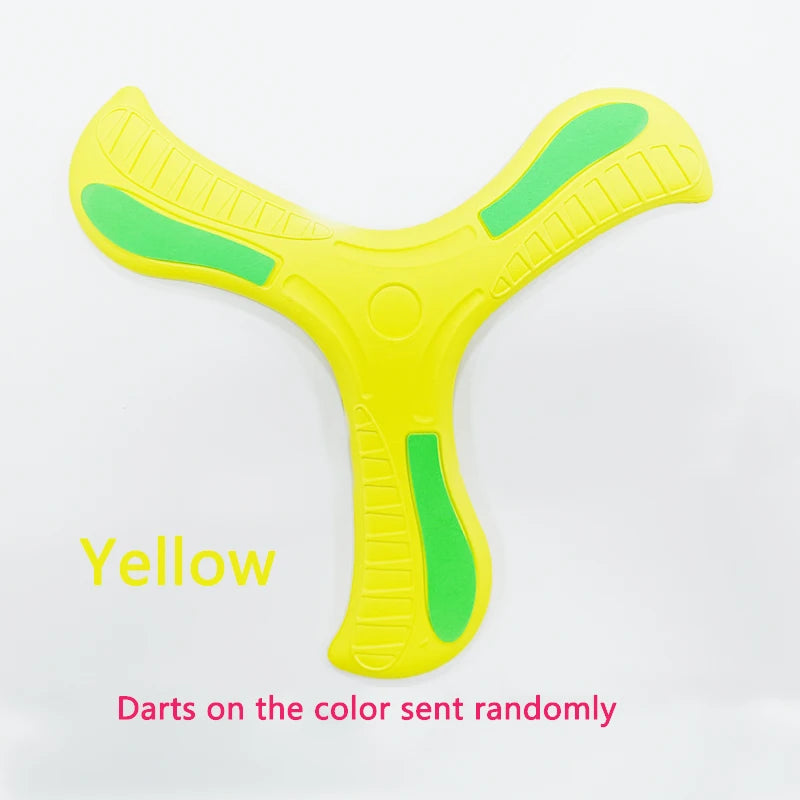 Boomerang Soft Three-Leaf Cross - Outdoor Toy Flying Disc