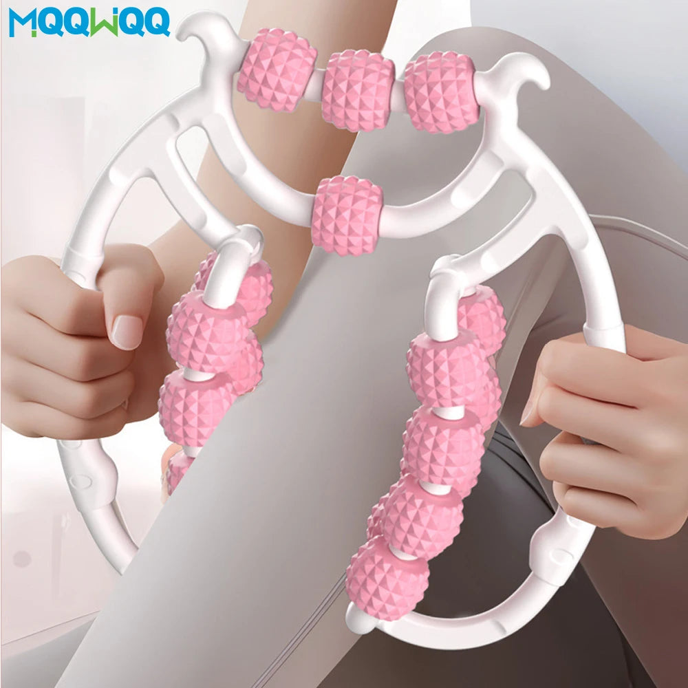Anti-Cellulite Massager - 20 Wheel Annular Leg Clamp