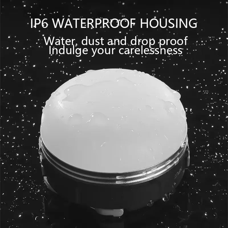 Portable 10W COB+LED Outdoor Lantern - 1800mAh USB Rechargeable Camping Light for Hiking, Fishing & Night Adventures