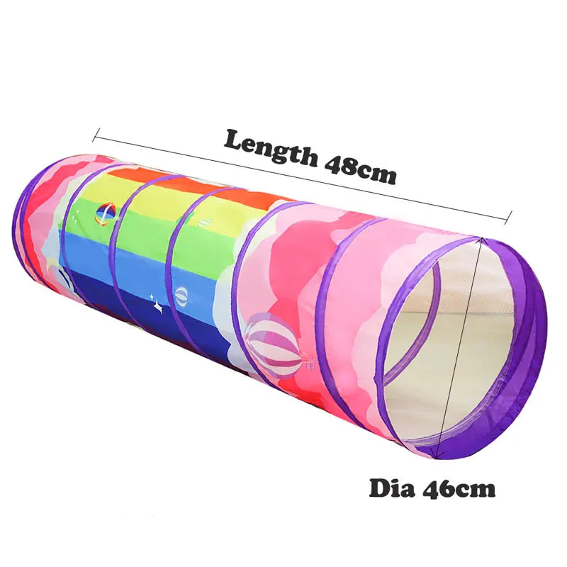 Portable Children's Tent - Crawling Tunnel - Beach Toys - Ball Pool - Kids' Pop-up Tent - Indoor Crawling Games - Child Play House - Tents