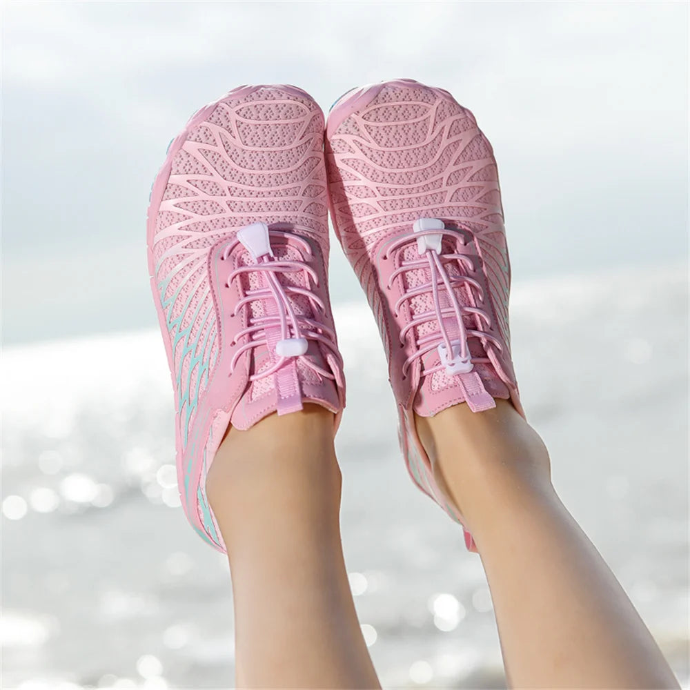Unisex Water Shoes - Anti-Slip Quick-Dry Barefoot Aqua Sneakers for Beach Swimming & Outdoor Activities