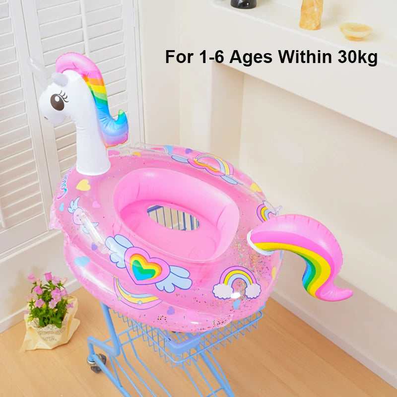 ROOXIN Adult Inflatable Swimming Ring - Pool Float Tube with Seat Design for Water Play and Beach Parties