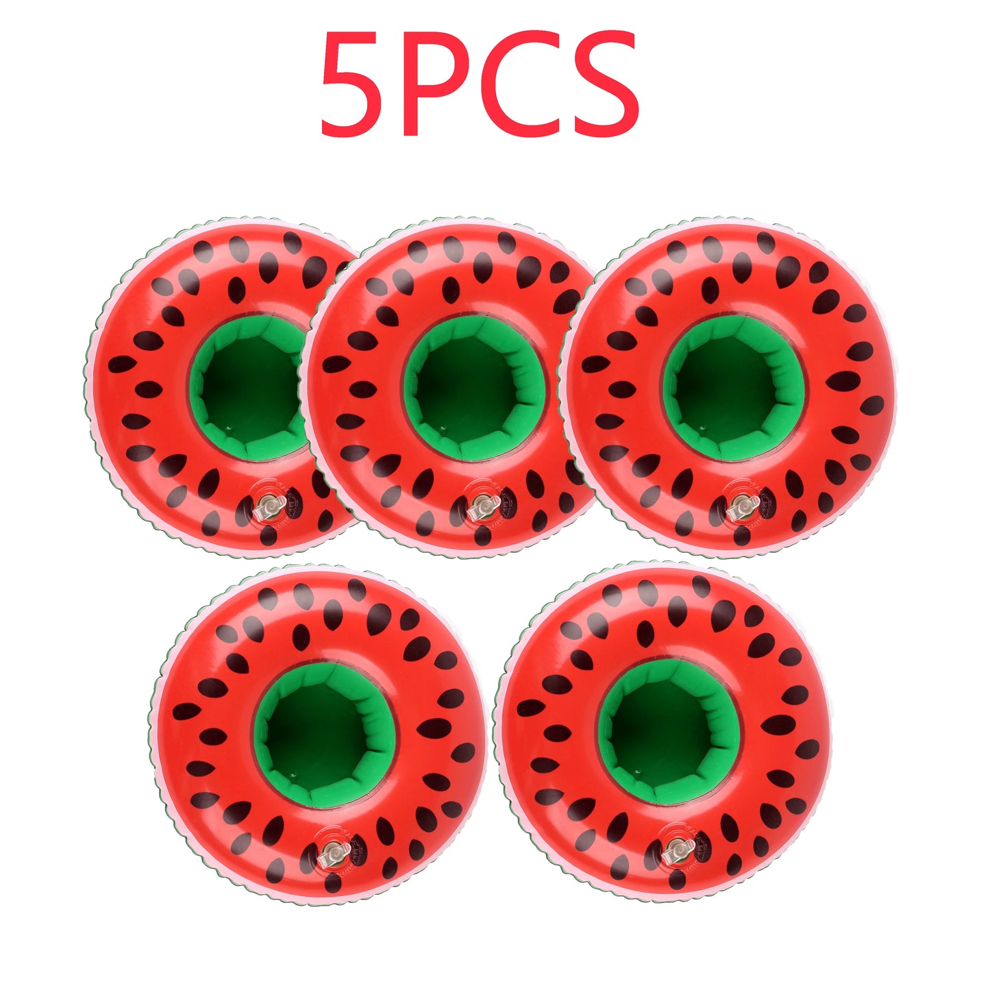 Inflatable Cup Holder Set - 5/10PCS Swimming Pool Drink Holders, Floating Beverage Coasters for Summer Pool Parties