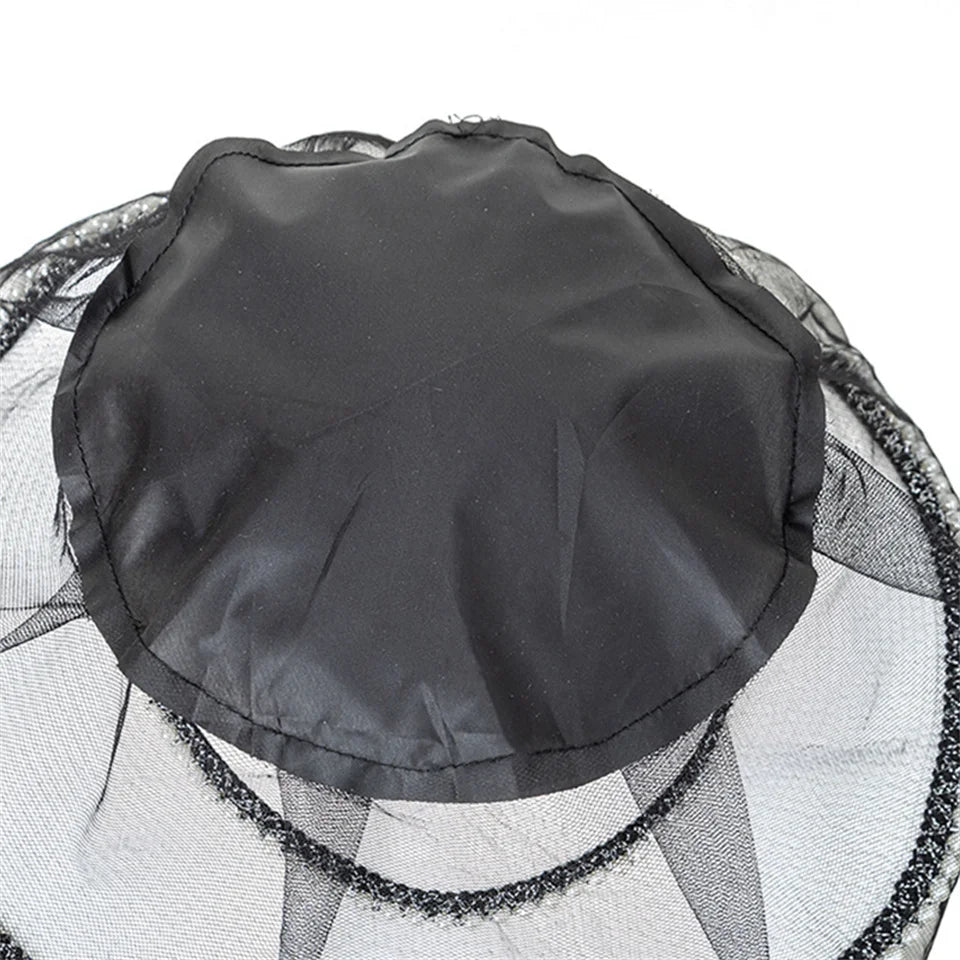 Breathable Mesh Anti-Mosquito Fishing Hat - Adjustable Outdoor Cap with Net Protection for Men & Women Camping Travel