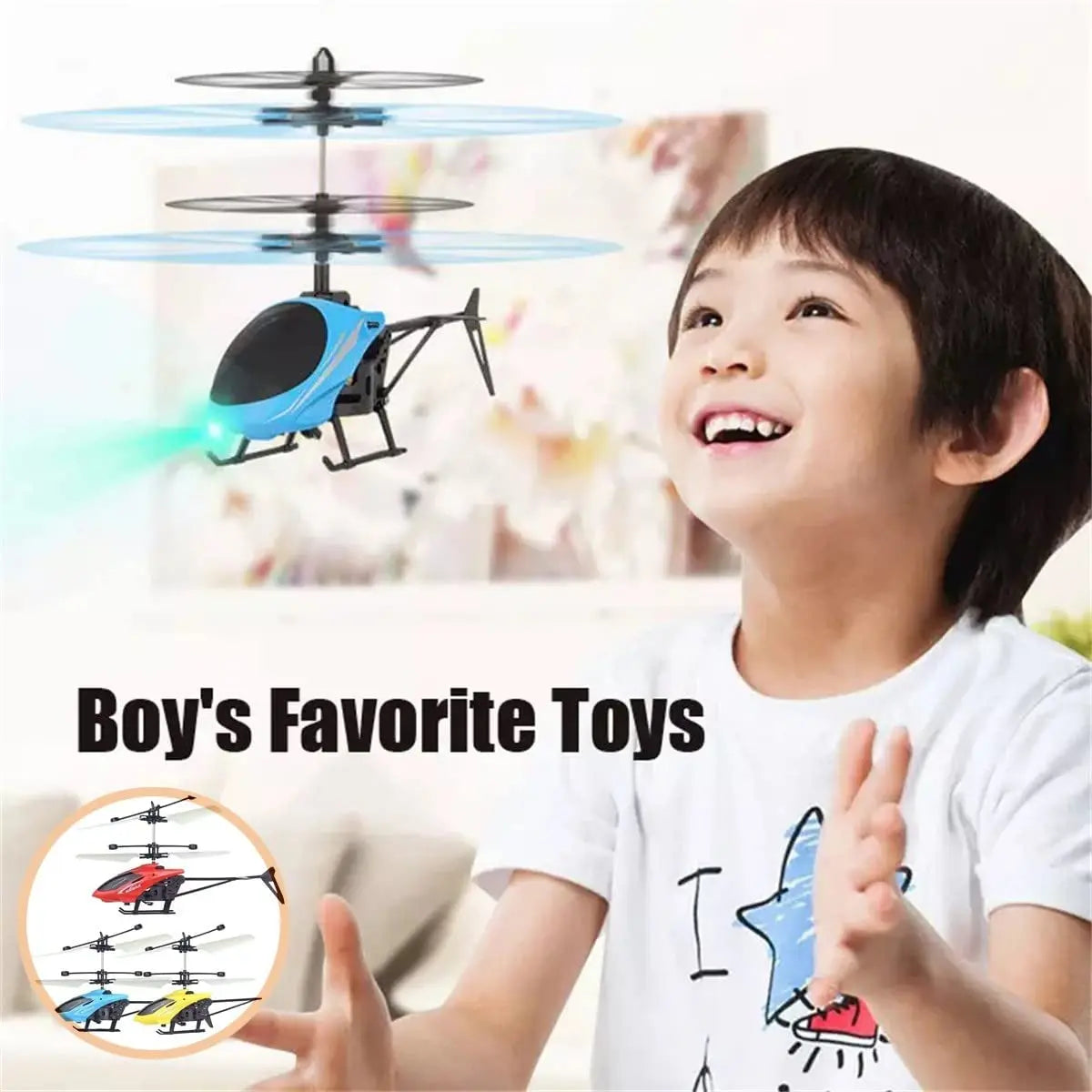 Rechargeable Mini RC Drone - Remote Controlled, Safe, Fall-Resistant, RC Helicopters - Drone for Children