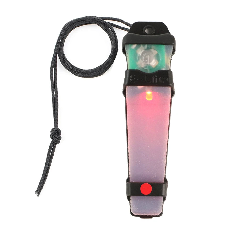 BOOIU Tactical Safety Helmet Light - Waterproof IR Strobe Signal Lamp for Outdoor Survival, Hiking & Cycling