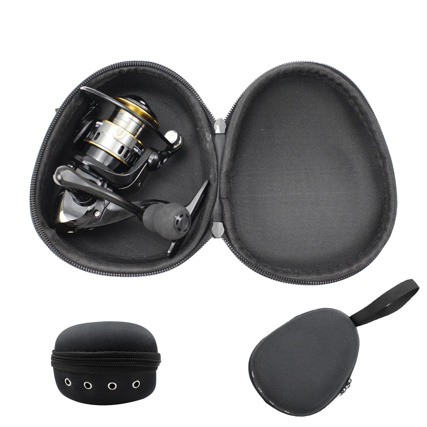 EVA Fishing Reel Protective Case - Universal Storage Bag for Drum, Spinning & Raft Reels