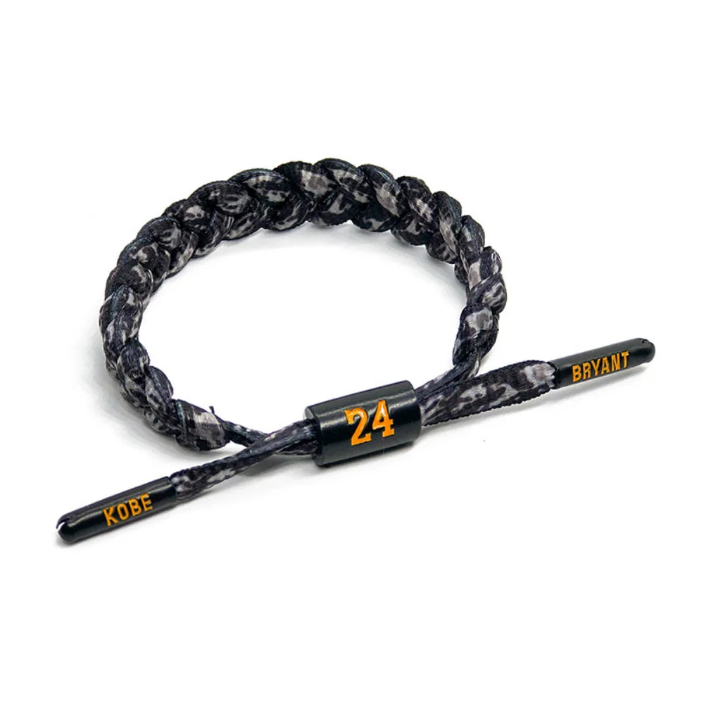 Basketball Star Braided Bracelet Sport Wristband Basketball Rope Pull Type Bracelet Gift for Men Boy Friend Fans