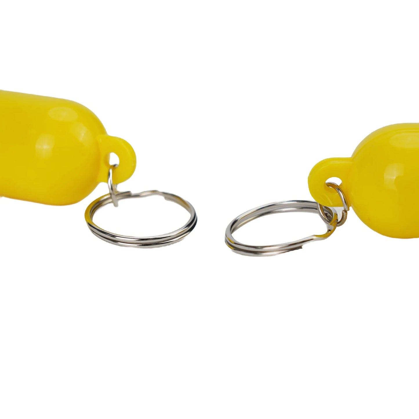 Marine Floating Keychain Set - 2 Pack Buoyant Key Ring Fenders for Boats, Kayaks & Sailing