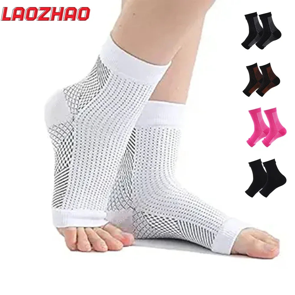 Compression Nano Socks for Neuropathy and Ankle Swelling