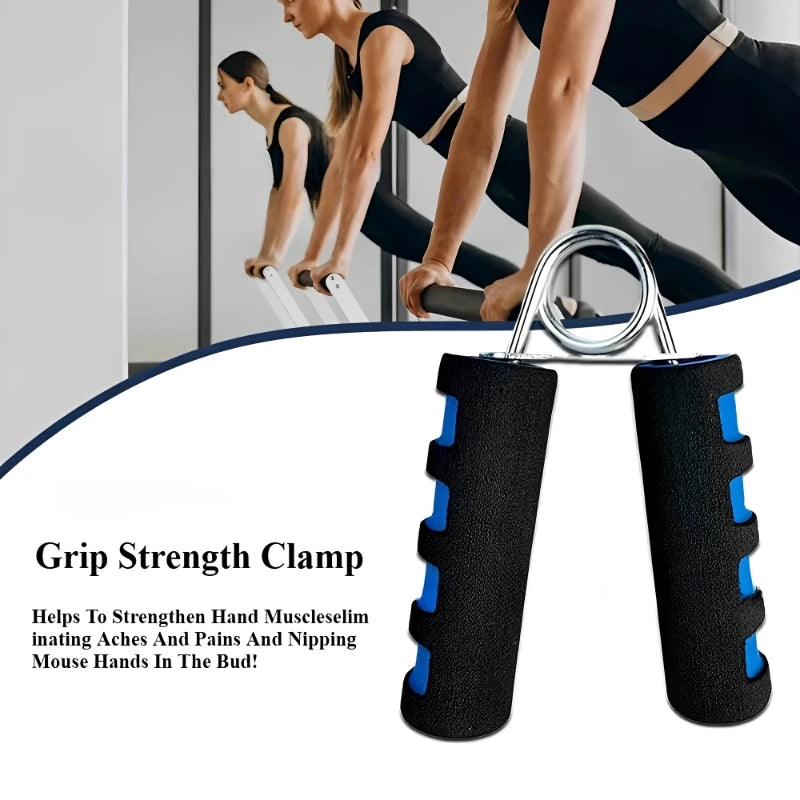 Type A Sponge Grip Spring Hand Finger Strength Trainer Power Exerciser Forearm Strengthener Carpal Expander Sport Muscle Wrist