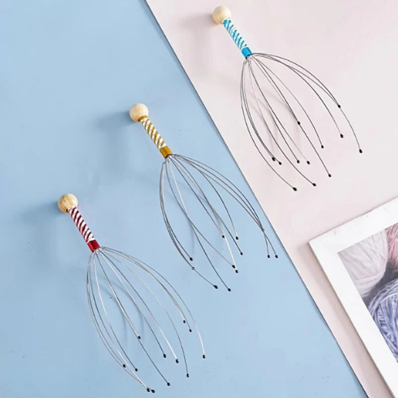 Stainless Steel Head Massager - Scalp Scratcher & Itch Reliever - Professional Quality
