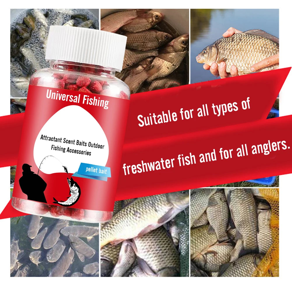 Universal Concentrated Fish Attractant - Premium Groundbait & Aquatic Feed for Bass and Carp Fishing