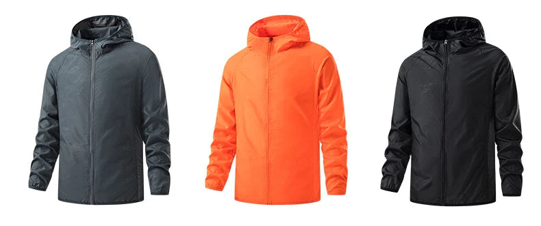 Unisex Waterproof Hiking Jacket - Sun Protection Windbreaker for Outdoor Camping & Climbing