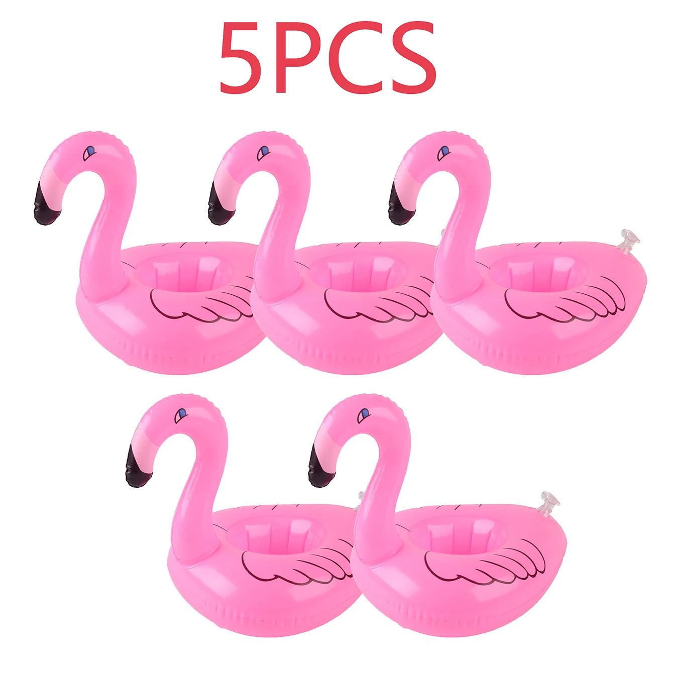 Inflatable Cup Holder Set - 5/10PCS Swimming Pool Drink Holders, Floating Beverage Coasters for Summer Pool Parties
