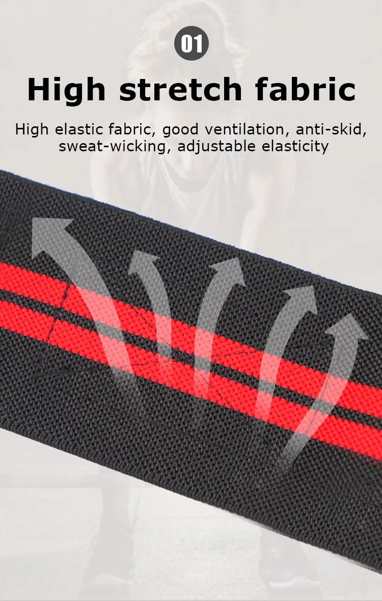 Adjustable Wrist Straps for Athletes - Powerlifting Wrist Straps