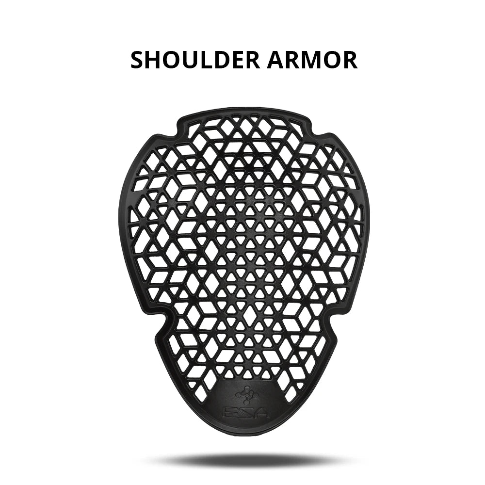 CE Certified Motorcycle Armor - Lightweight Ergonomic Impact Protection for Riding Jackets