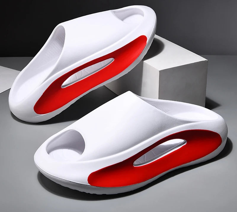 EVA Soft Sole Summer Slippers - Unisex Indoor/Outdoor Slides with Thick Cushioned Bottom for Beach & Home