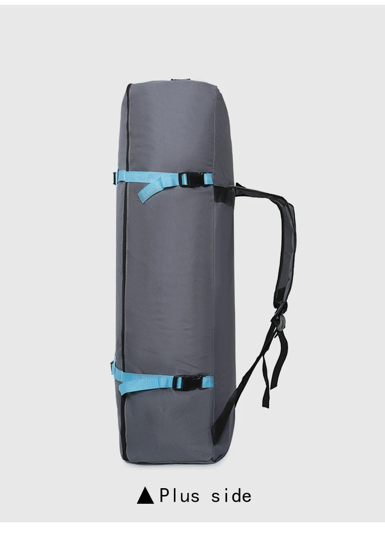 Multi-Purpose Outdoor Adventure Kit - Large Capacity Mountaineering Backpack with Shoulder Strap, Tent Accessories, Cosmetics Organizer, Inflatable Surfboard, SUP Paddle Board Bag