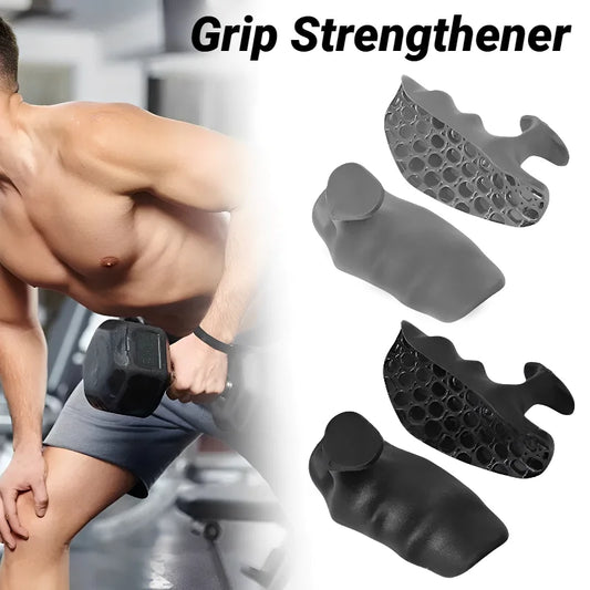Flexible Fingerless Workout Gloves - 2 Pack Weight Lifting Grips for Men & Women Gym Training, Pull-Ups & Bodybuilding