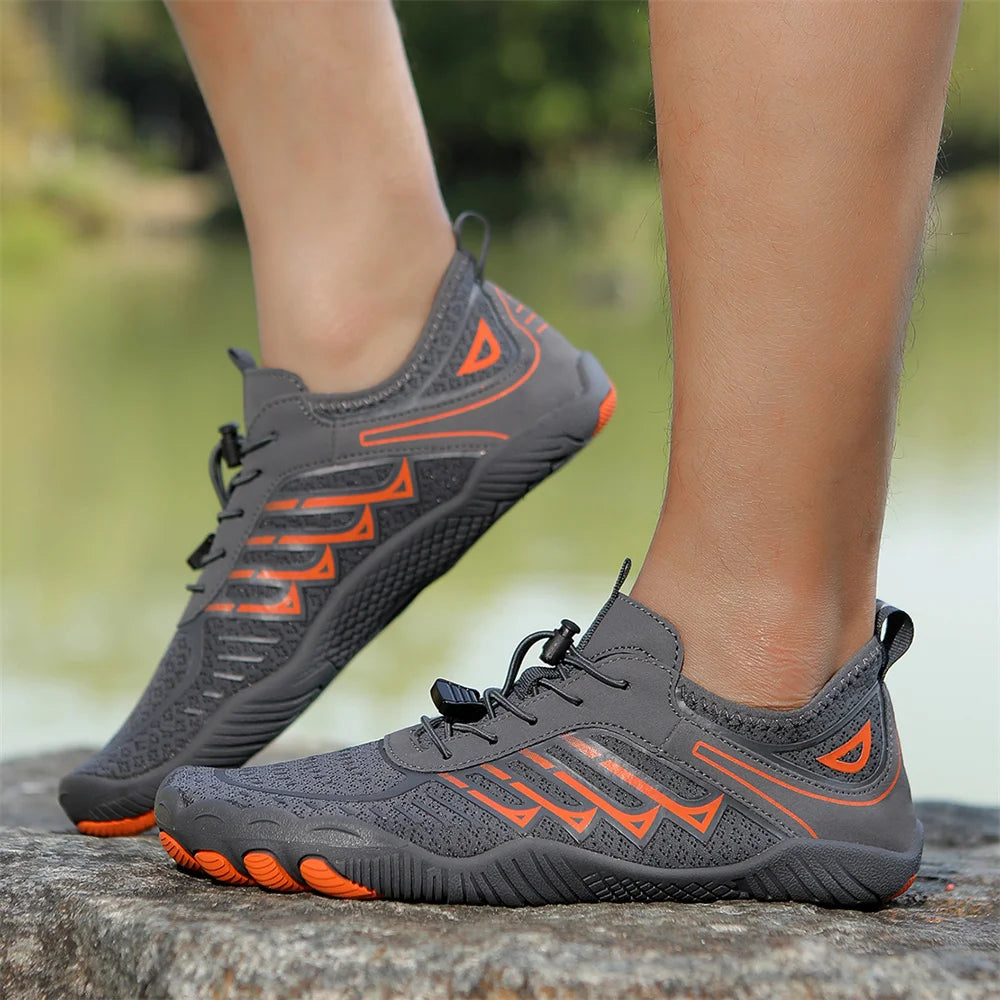 Unisex Water Shoes - Anti-Slip Quick-Dry Barefoot Aqua Sneakers for Beach Swimming & Outdoor Activities