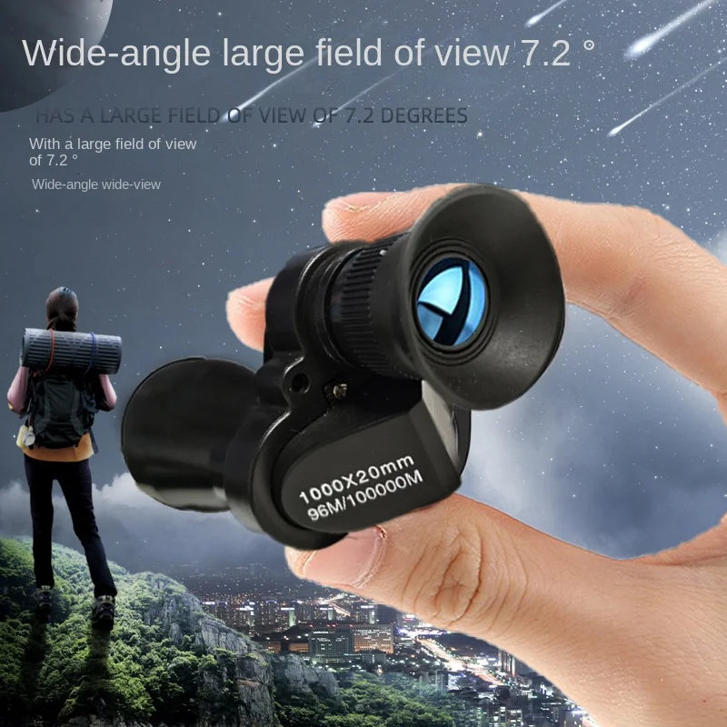 High-Definition Portable Monocular Telescope - High Magnification Zoom for Hunting, Camping, Mountaineering & Outdoor Fishing