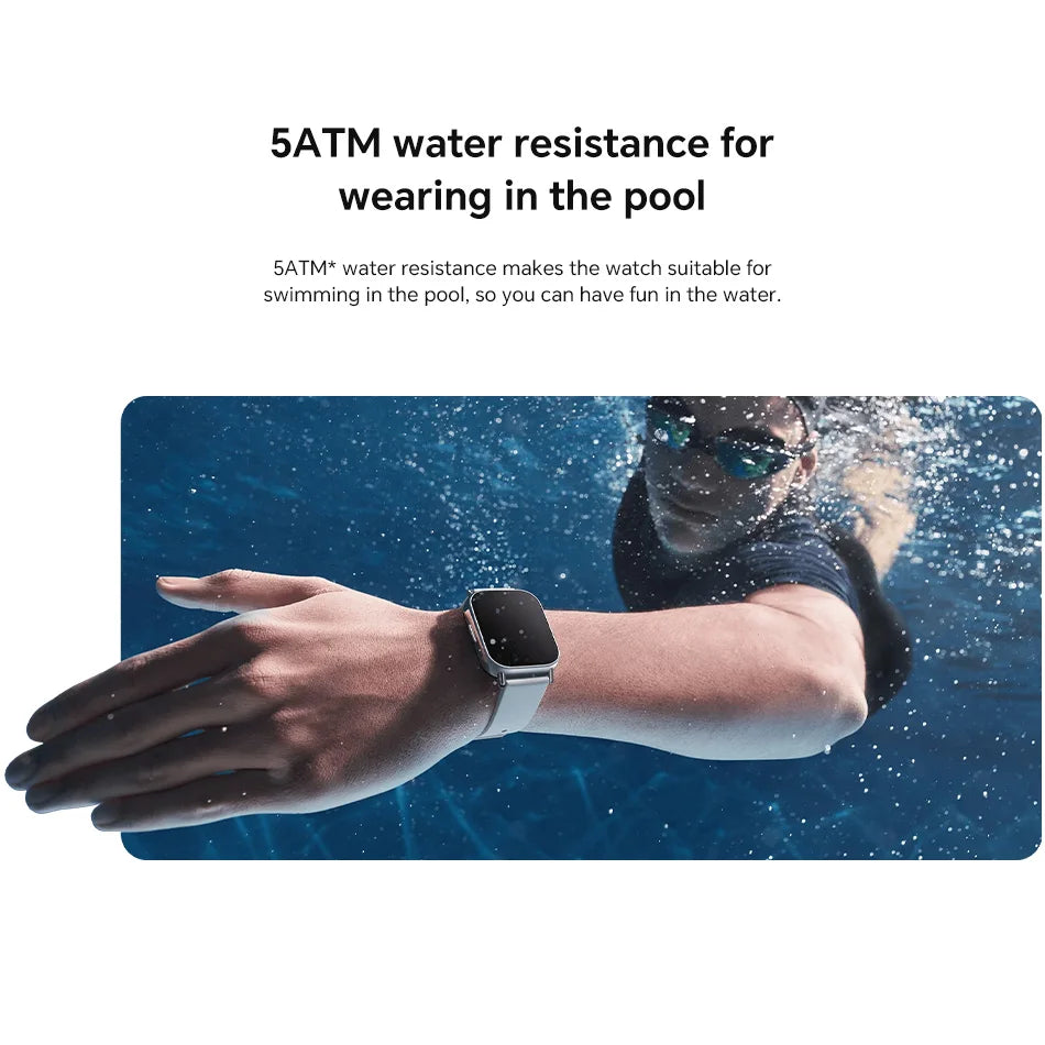 Xiaomi Redmi Watch 5 Lite Global Version - 1.96" AMOLED Display - 18-Day Battery Life - Bluetooth Calling - Built-in GNSS - 5ATM Water Resistant