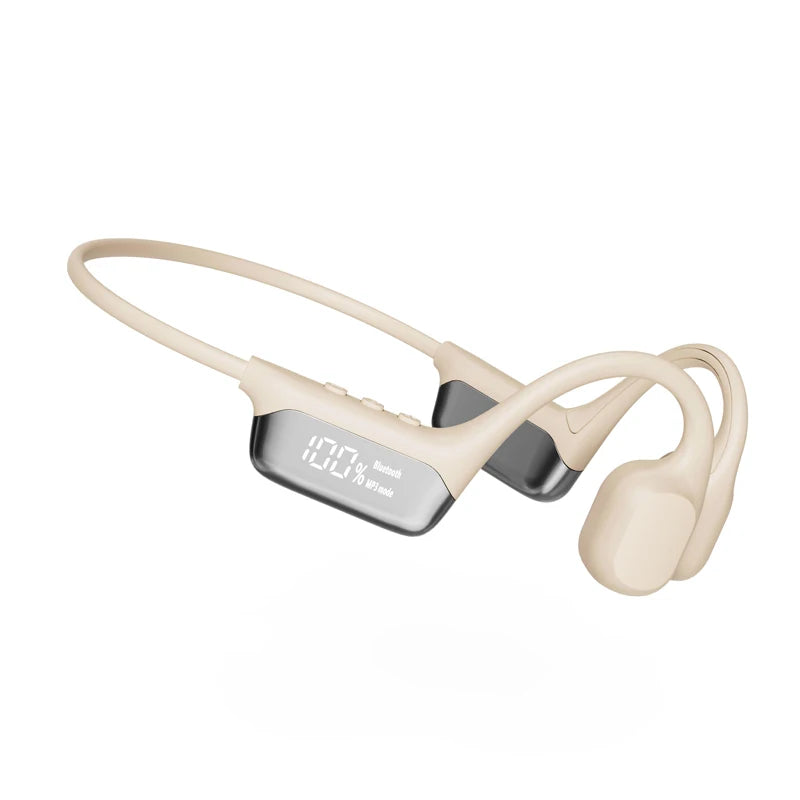 Waterproof Bone Conduction Headphones - Bluetooth 5.4 Wireless Earphones with 32GB MP3 Player for Swimming & Sports (IPX8 Rated)