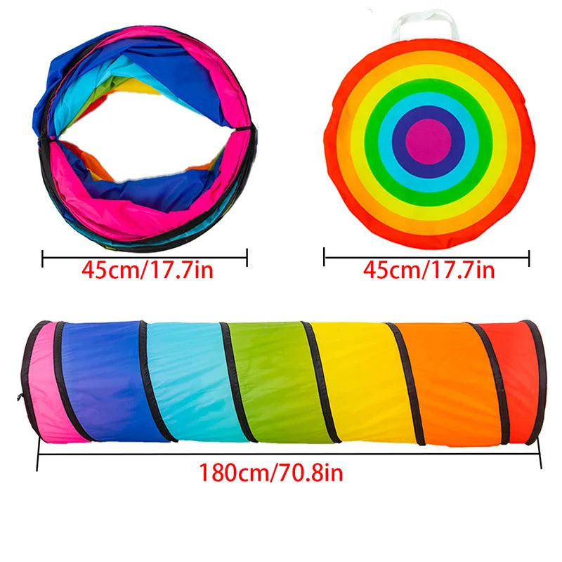 Portable Children's Tent - Crawling Tunnel - Beach Toys - Ball Pool - Kids' Pop-up Tent - Indoor Crawling Games - Child Play House - Tents