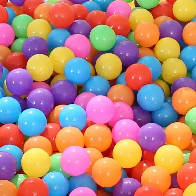 100pcs Outdoor Sport Ball - Colorful, Soft, Water-Resistant - Perfect for Pool, Ocean, or Backyard Fun