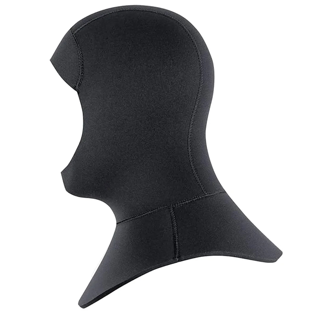 3mm/5mm Thermal Neoprene Diving Hood - Stretchy Wetsuit Cap for Men & Women Cold Water Scuba, Snorkeling & Surfing