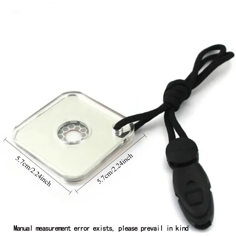 Emergency Signaling Mirror - 1PC Sunlight Reflector for Outdoor Survival, Hiking, Camping & First Aid