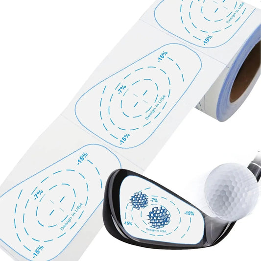 200pcs Oversized Golf Training Aid for Irons/Driver/Woods - Ball Hitting Recorder & Swing Trainer Equipment