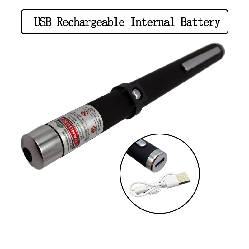 Mini LED Laser Pointer & Pet Training Flashlight - 2-in-1 Interactive Cat Toy & Scratching Entertainment - Perfect Christmas Gift for Pets